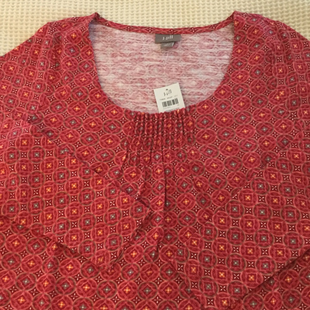 NWT. J.Jill long-sleeve top